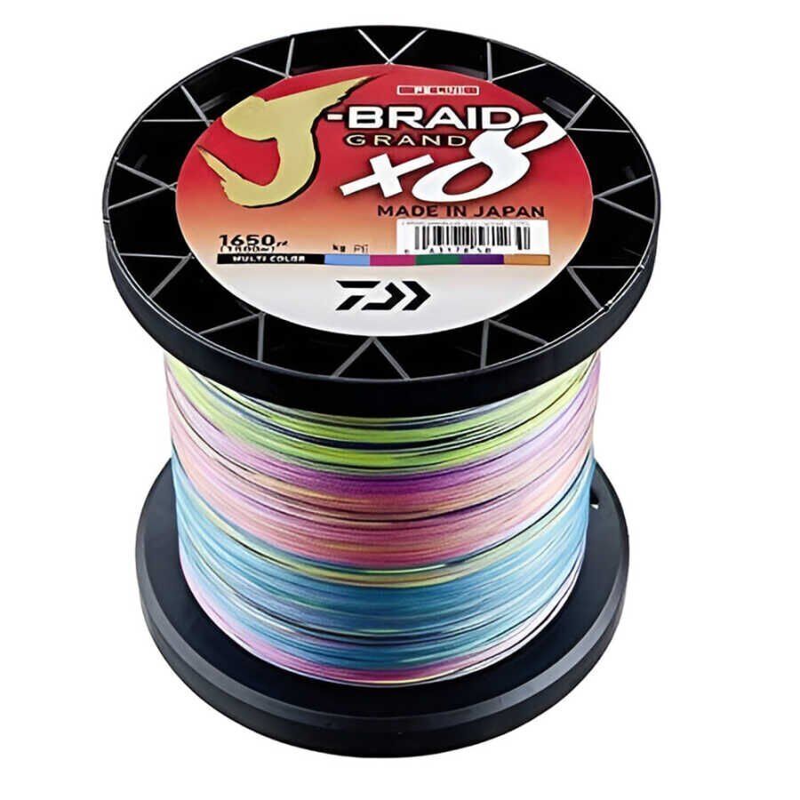 DAIWA J-BRAID X8 1500 MT 0.24MM MULTICOLOR