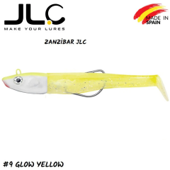 JLC Zanzibar Silikon Balık 200gr. Kafa 150mm Vücut #9 Glow Yellow