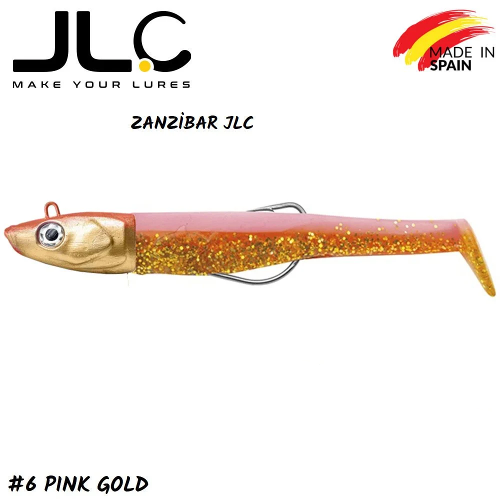 JLC Zanzibar Silikon Balık 200gr. Kafa 150mm Vücut #6 Pink Gold