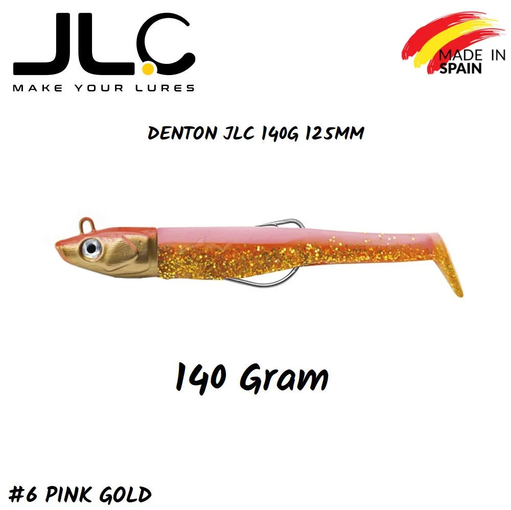 JLC Denton Silikon Balık 140gr. Kafa 125mm Vücut #6 Pink Gold