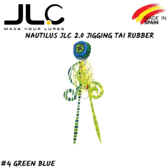 JLC Nautilus 2.0 Tai Rubber 200gr. #4 Green Blue