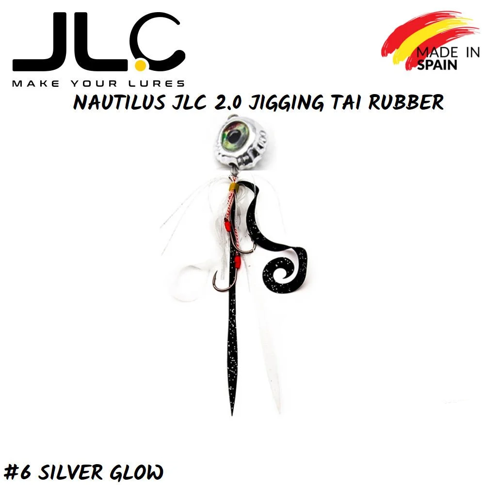 JLC Nautilus 2.0 Tai Rubber 200gr. #6 Silver Glow